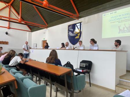 SODELOVANJE NA DOGODKU »MLADI IN SOODLOČANJE NA LOKALNI RAVNI« NA OBČINI LITIJA